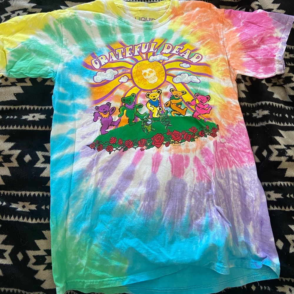 Grateful Dead tie dye tee